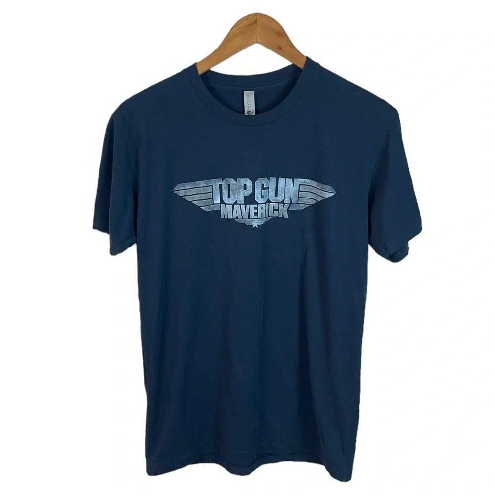 TS143 Mens Next Level Apparel Top Gun Maverick Movie T Shirt S